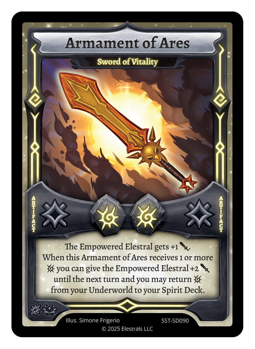Armament of Ares - Sword of Vitality - SST-SD090